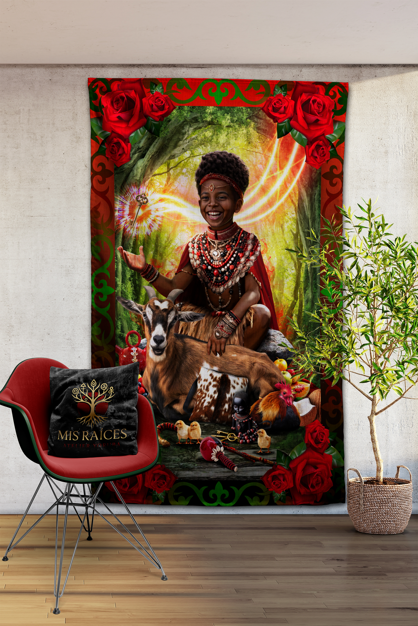 Panel Decorativo Grande - 58" x 96"