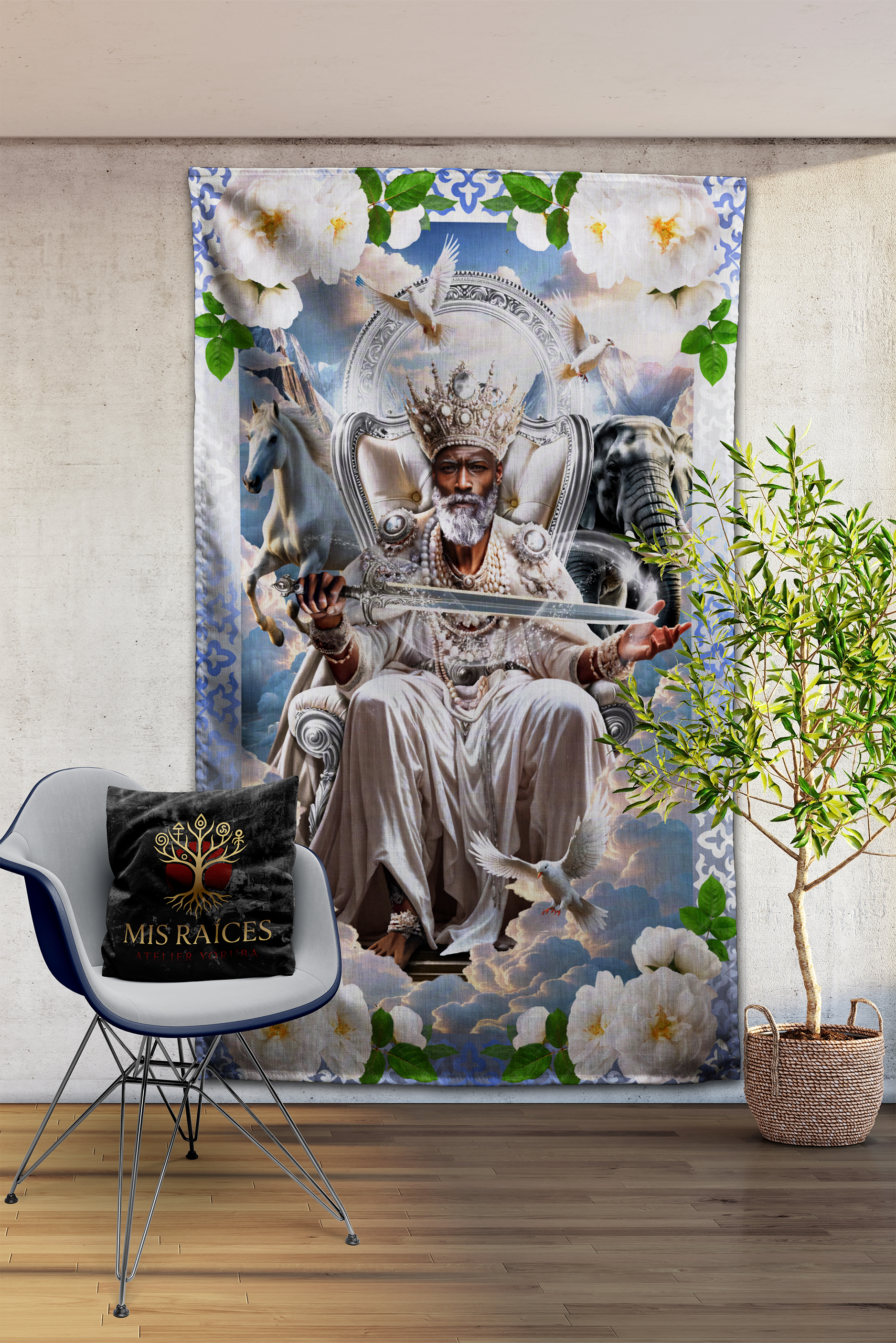 Panel Decorativo Grande - 58" x 96"