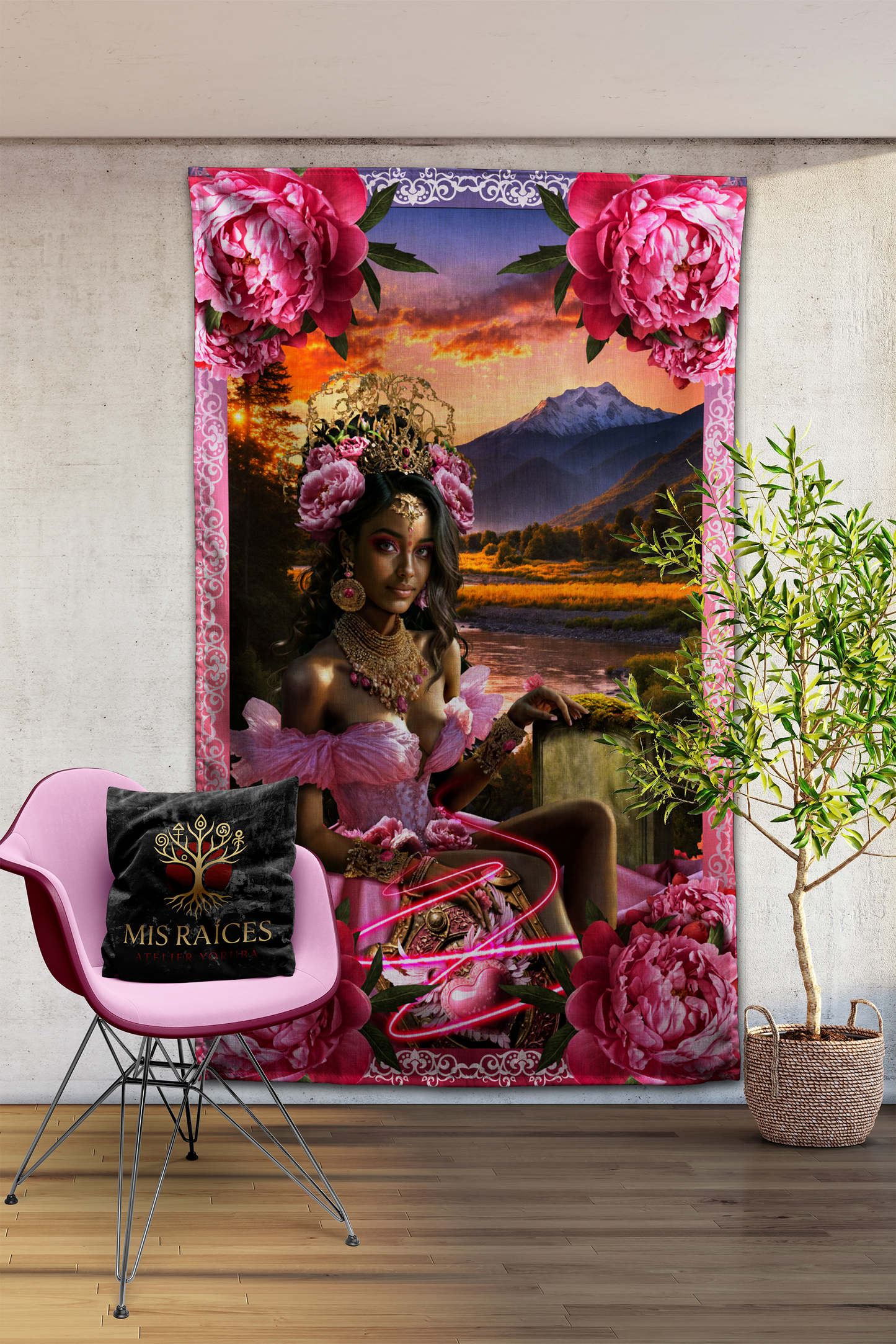 Panel Decorativo Grande - 58" x 96"