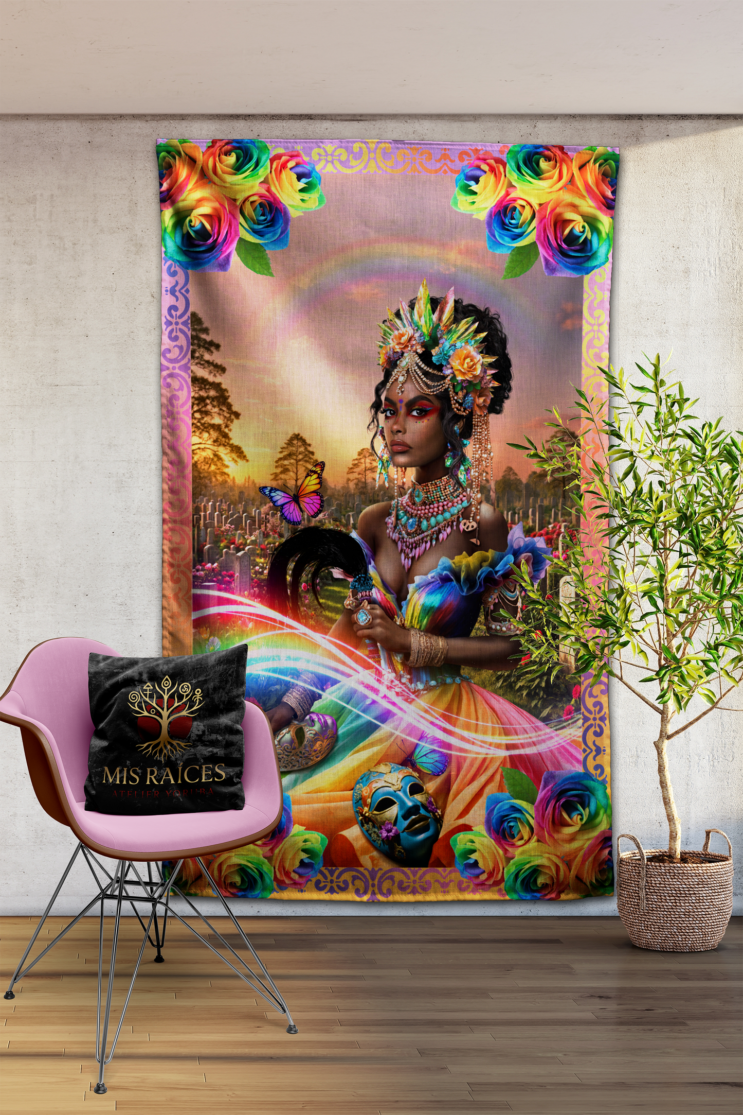 Panel Decorativo Grande - 58" x 96"